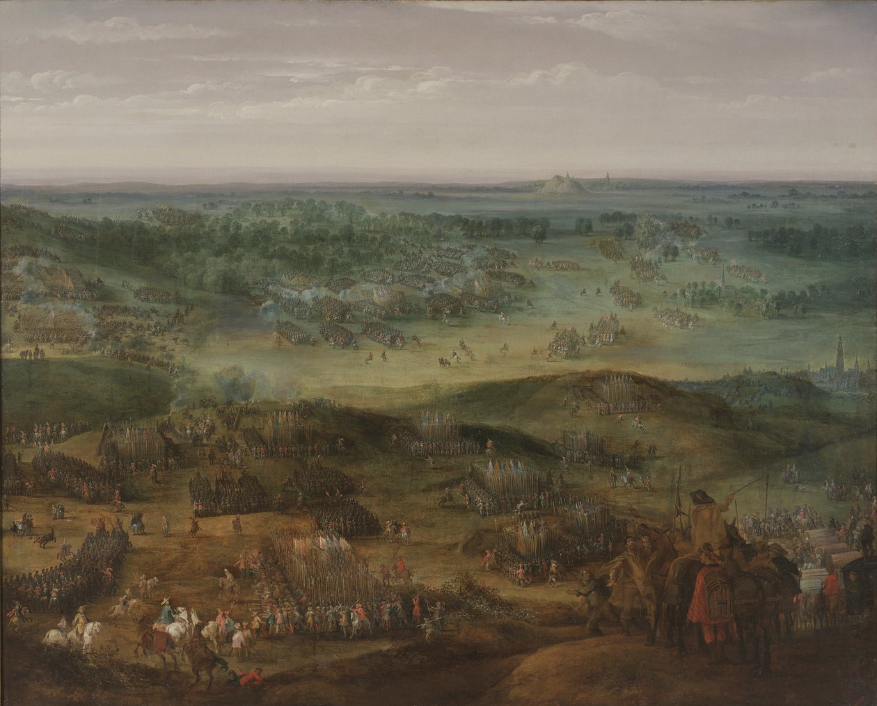 La batalla de Nördlingen el 6 de septiembre de 1634, 1634 de Pieter Snayers