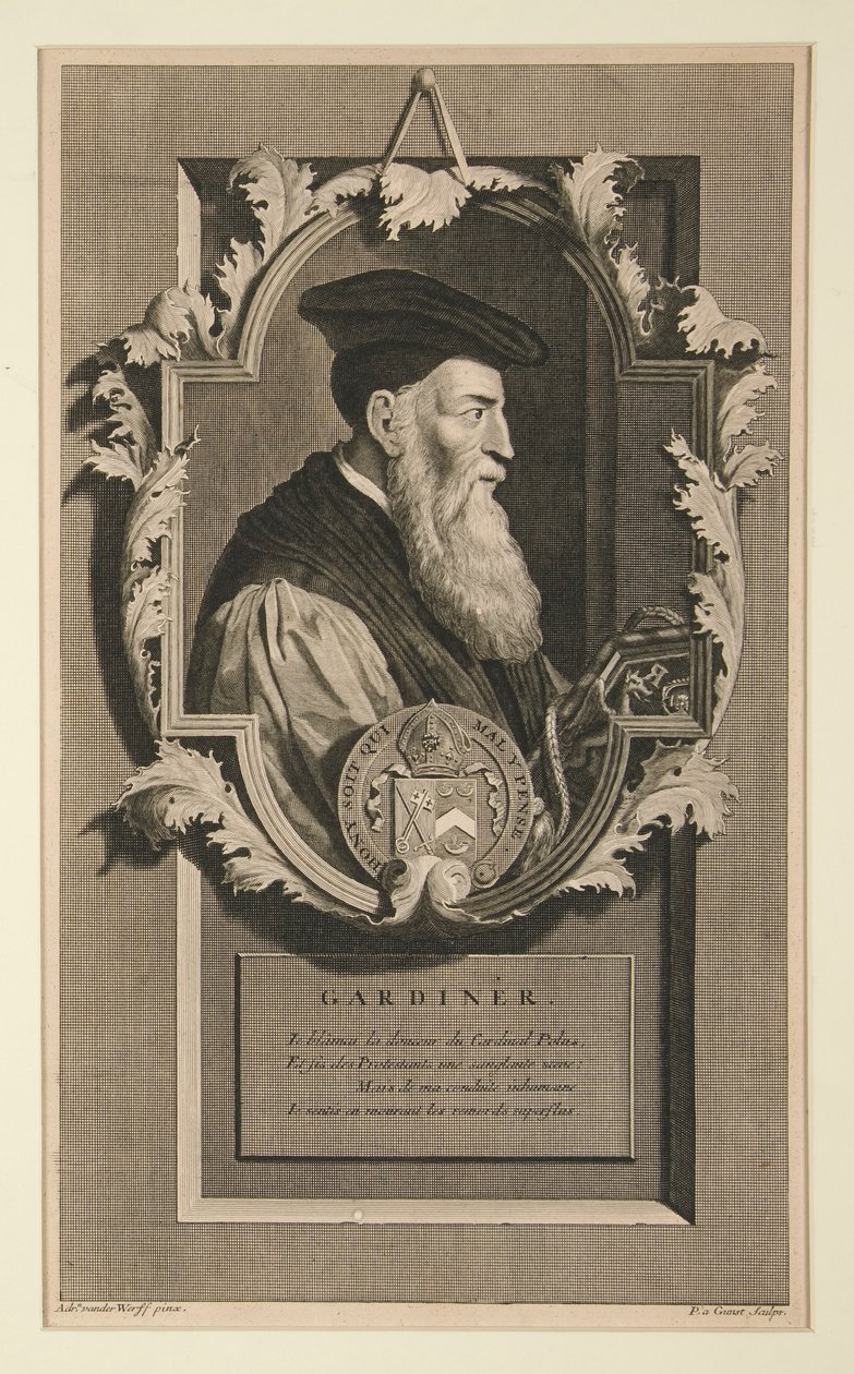 retrato de jardinero de Pieter Stevens van Gunst