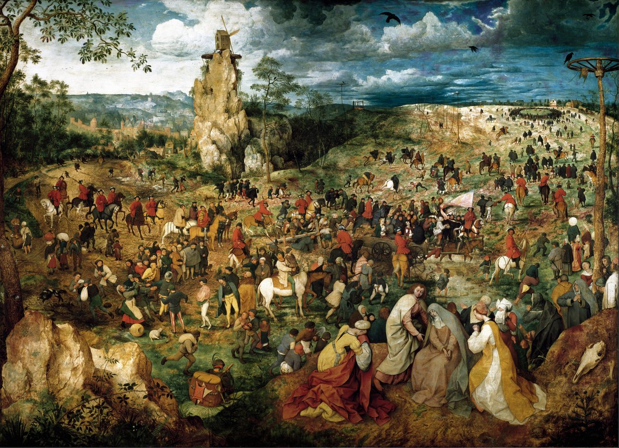 La Subida al Calvario Pintura de Pieter Bruegel el Viejo de Pieter Bruegel the Elder