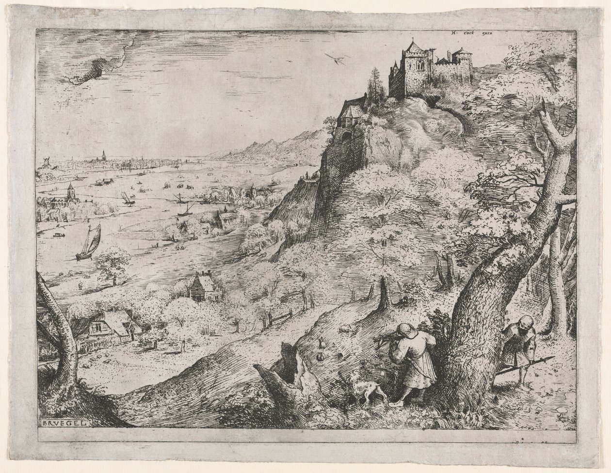 La caza del conejo de Pieter The Elder Brueghel