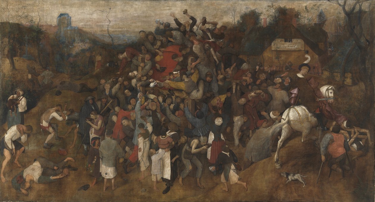 El vino del día de San Martín, 1566-67 de Pieter Bruegel the Elder