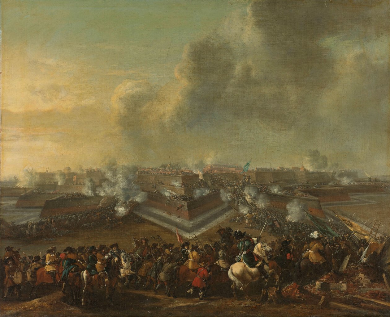 Asalto a la ciudad de Coevorden, 30 de diciembre de 1672 de Pieter Wouwerman