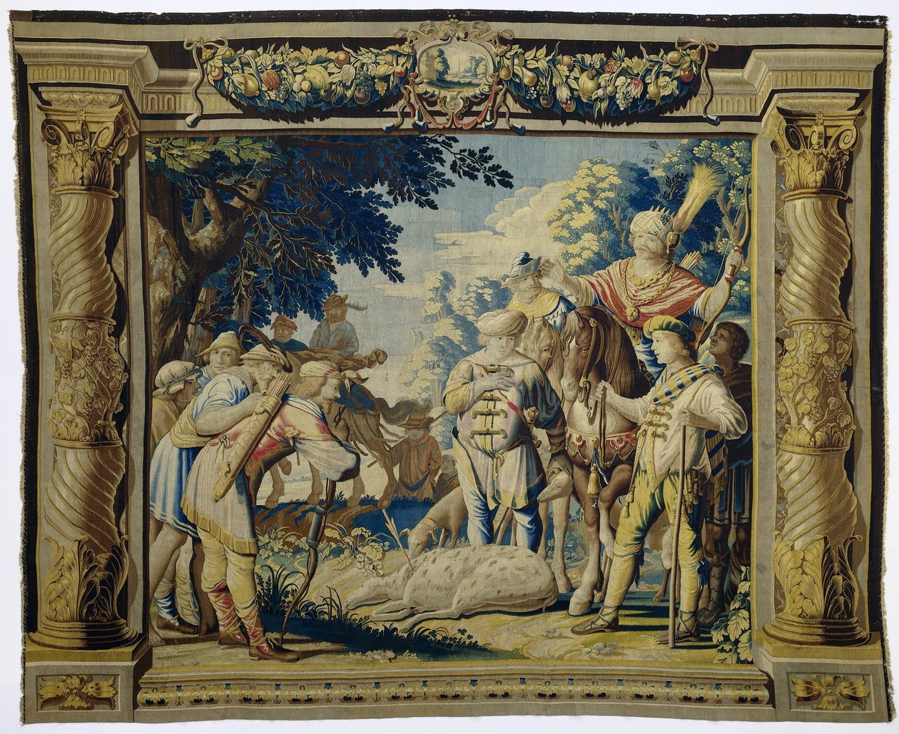 La muerte de un ciervo dedicado a Artemisa La historia de Ifigenia y Orestes (título de la serie) de Pieter de Cracht
