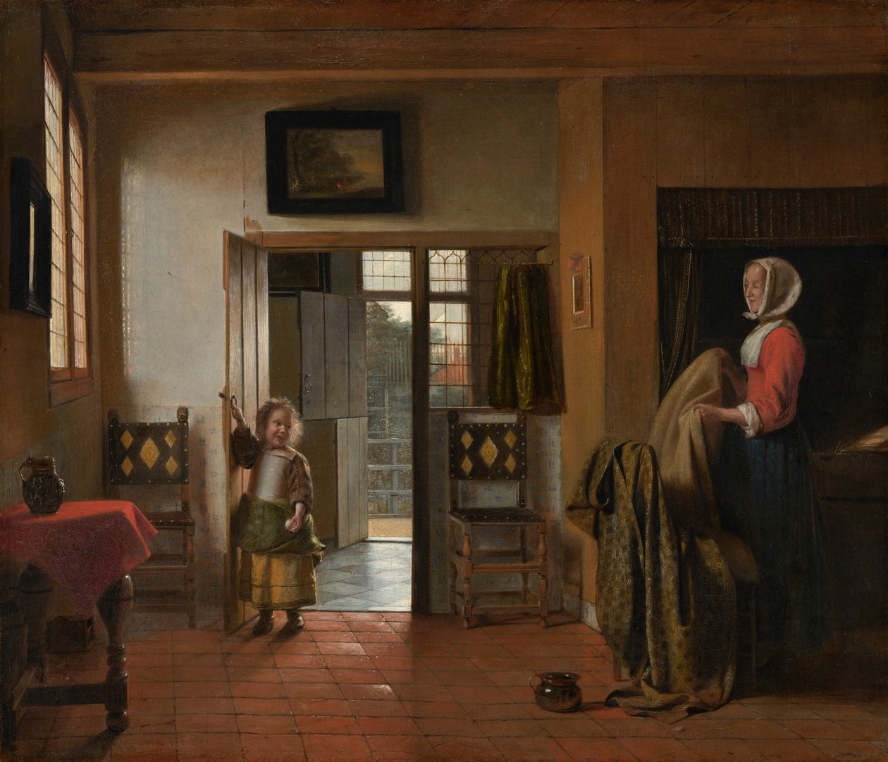 El dormitorio de Pieter de Hooch