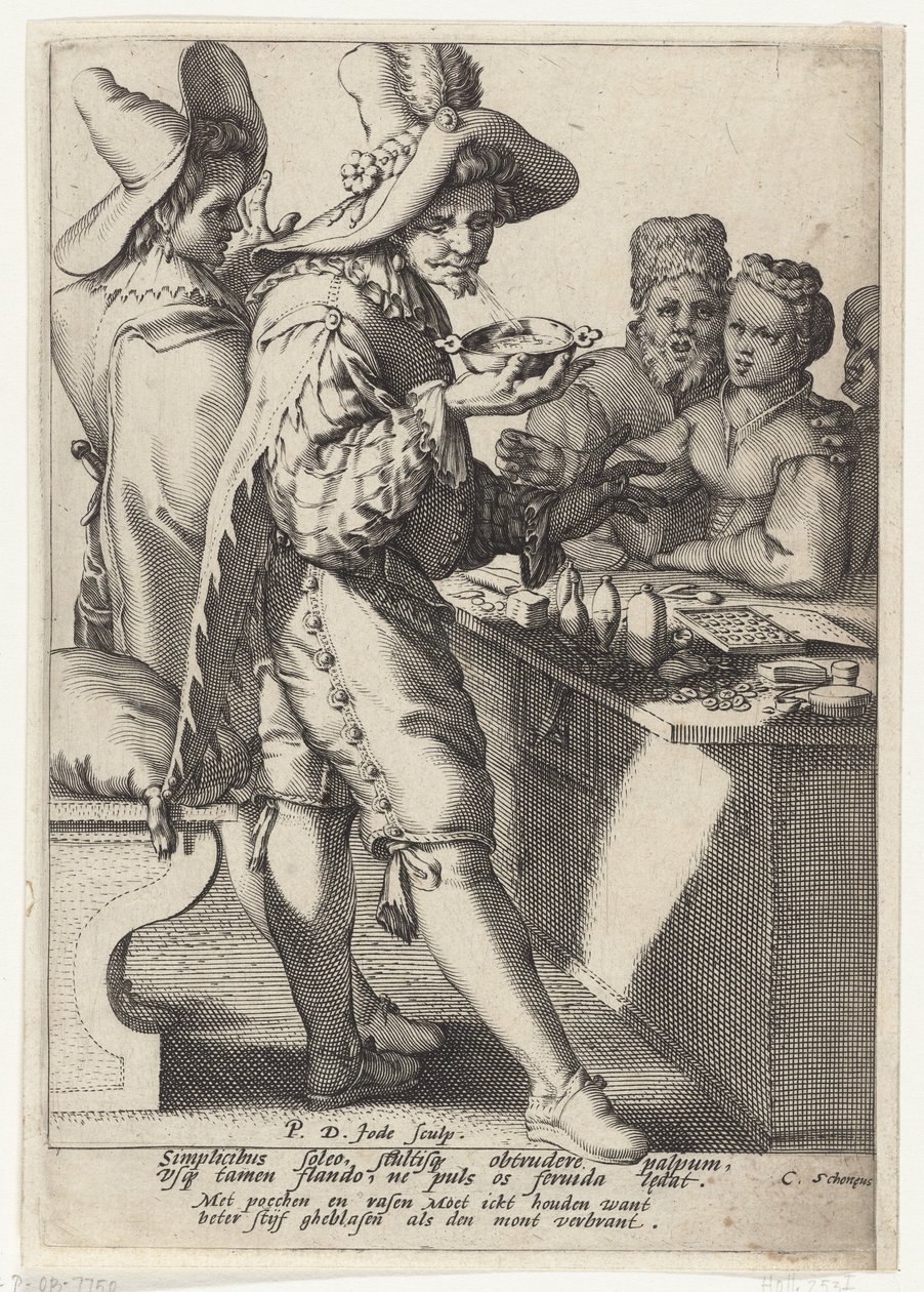 Mejor soplado duro que la boca quemada de Pieter de Jode (I)