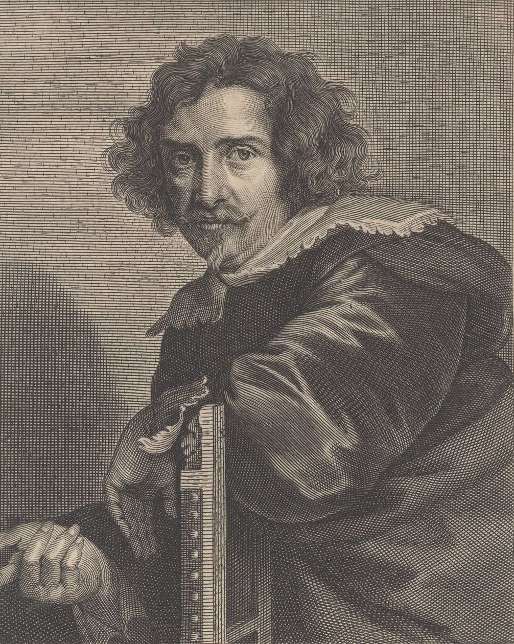 Retrato de Pieter de Jode el Joven, 1606-74 de Pieter de Jode II