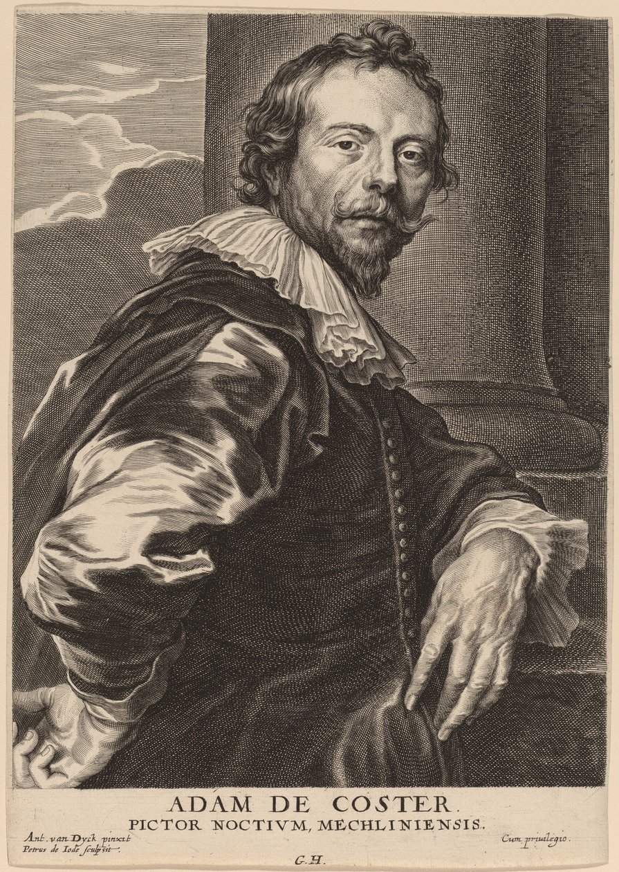 Adam de Coster de Pieter de Jode II after Sir Anthony van Dyck