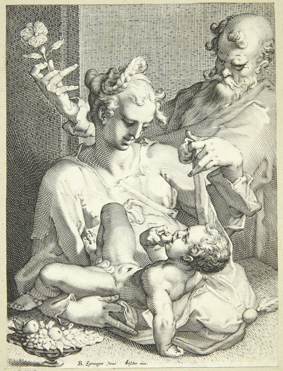 La Sagrada Familia de Pieter de Jode I