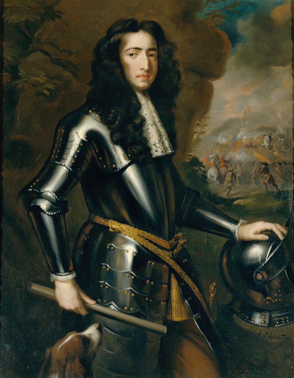 joven comandante de Pieter de Josselin