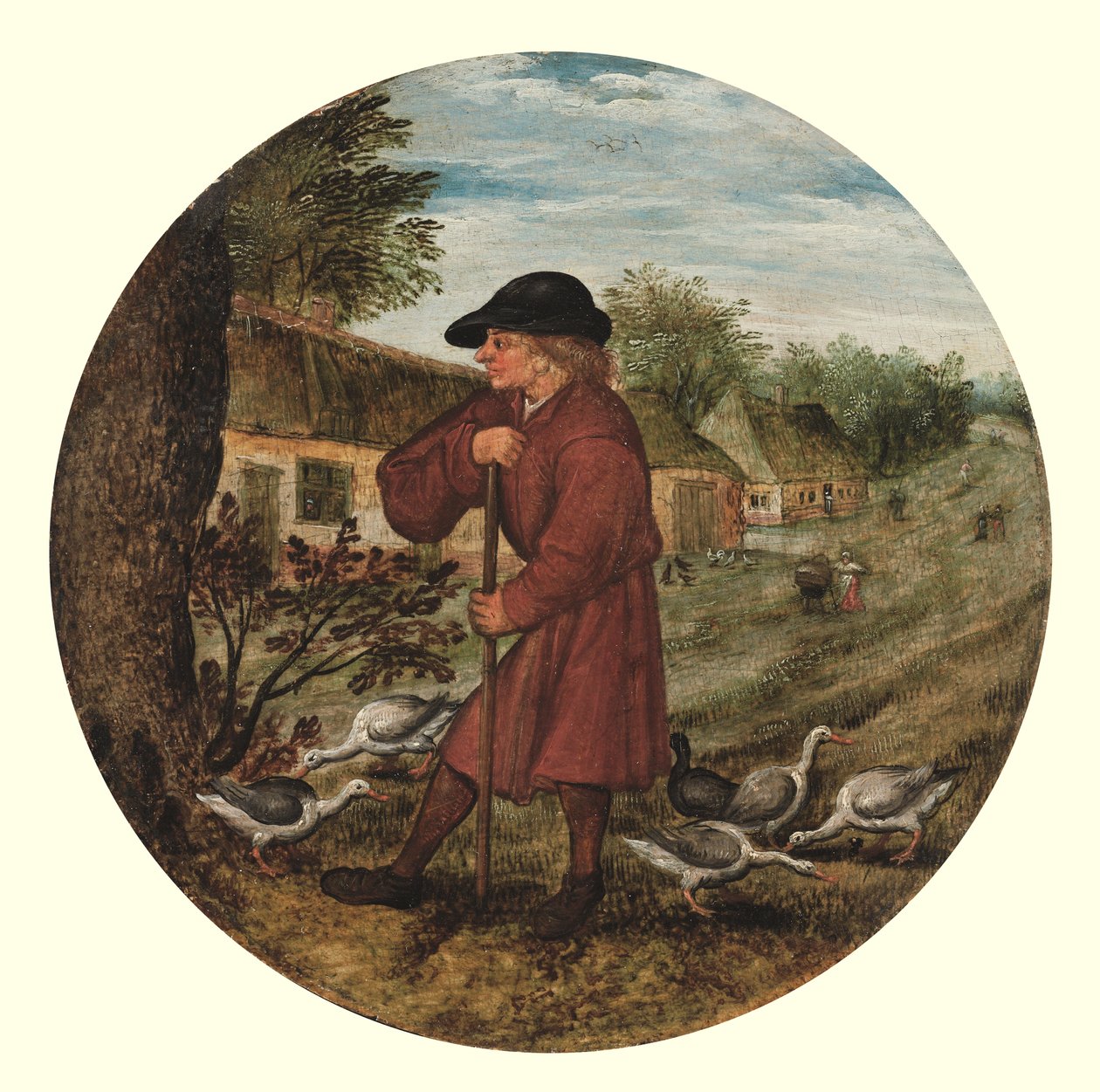 The Goose Herder, o 