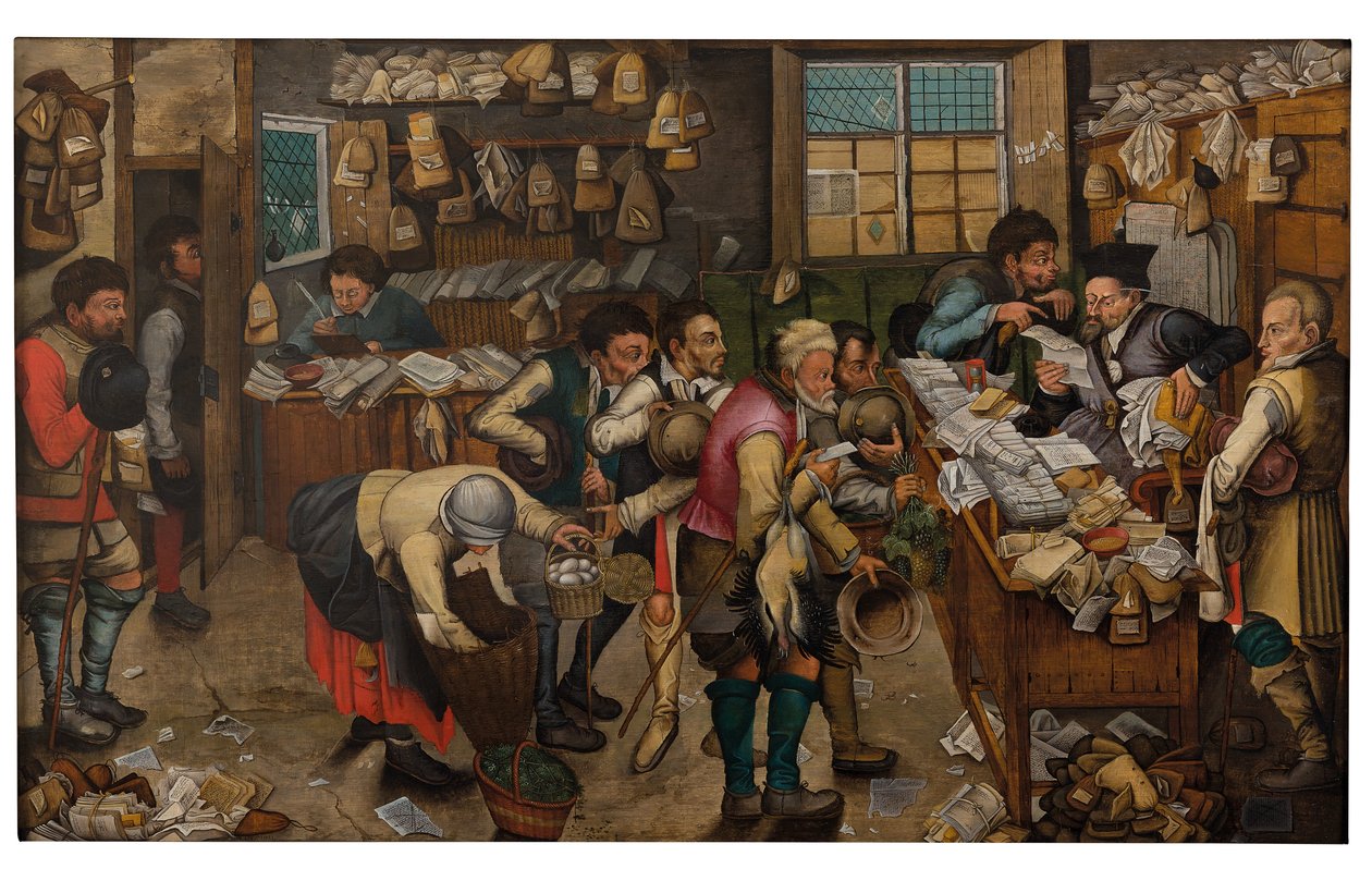 El pago de los diezmos de Pieter the Younger Brueghel