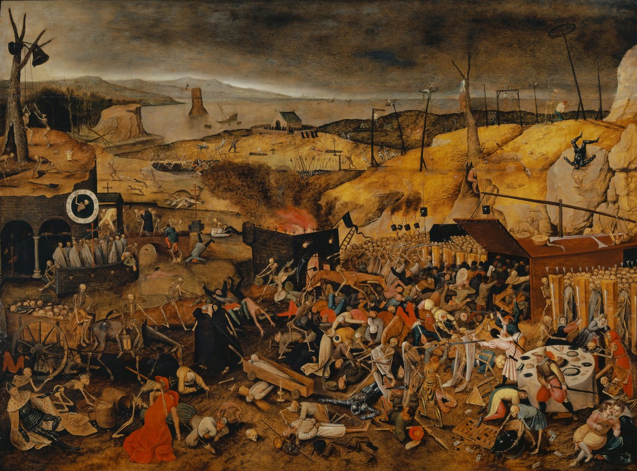 El triunfo de la muerte, c.1608 de Pieter Brueghel the Younger