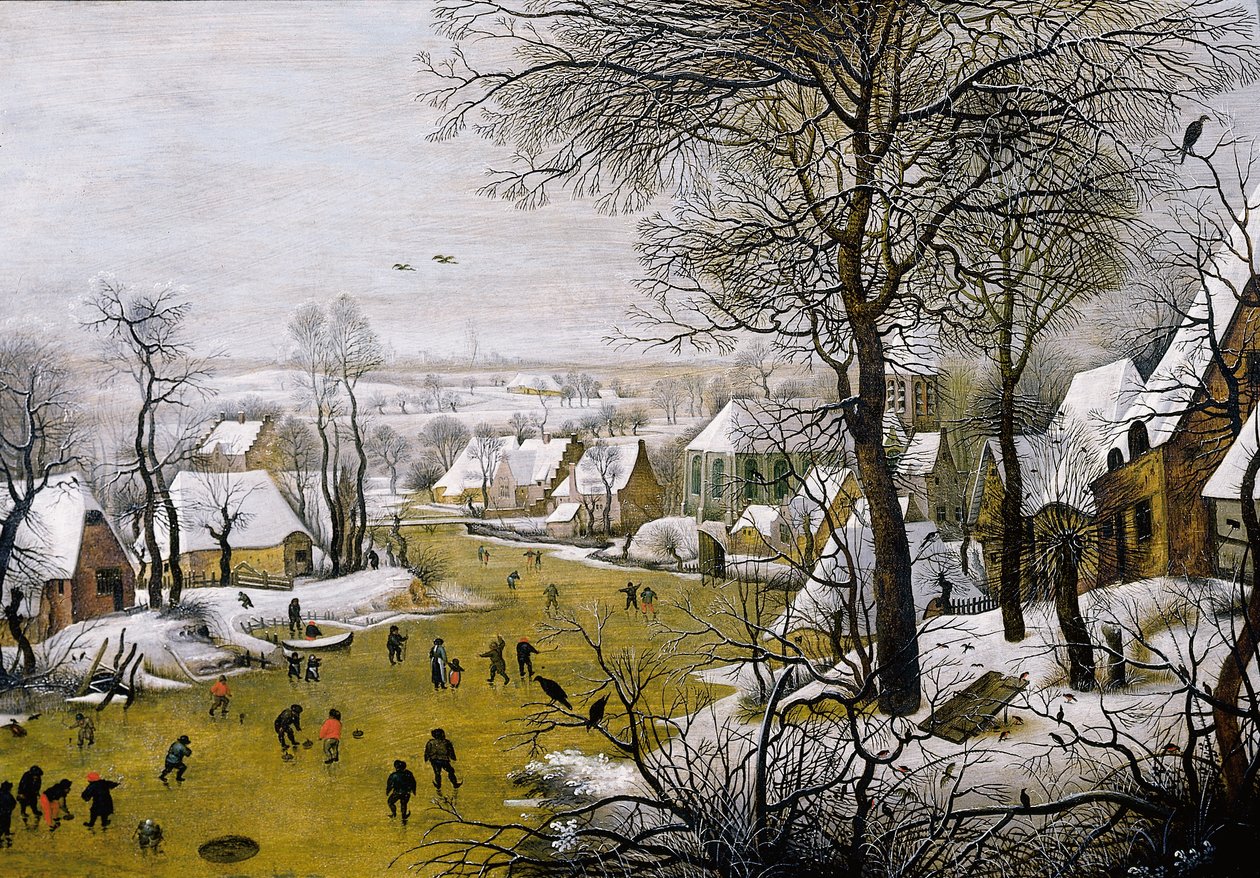 La trampa para pájaros de Pieter Brueghel the Younger