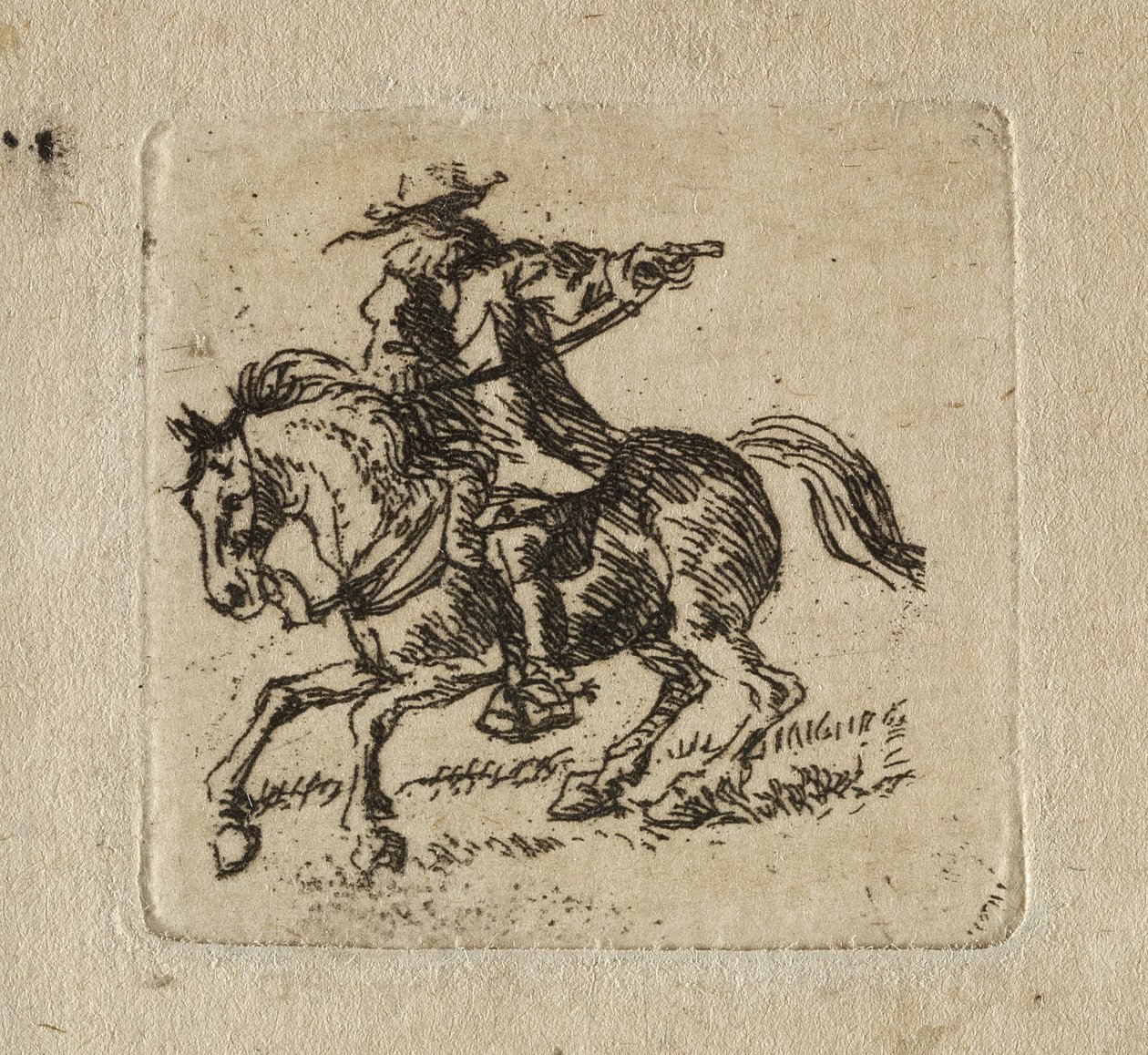 Jinete de Pieter van Laer