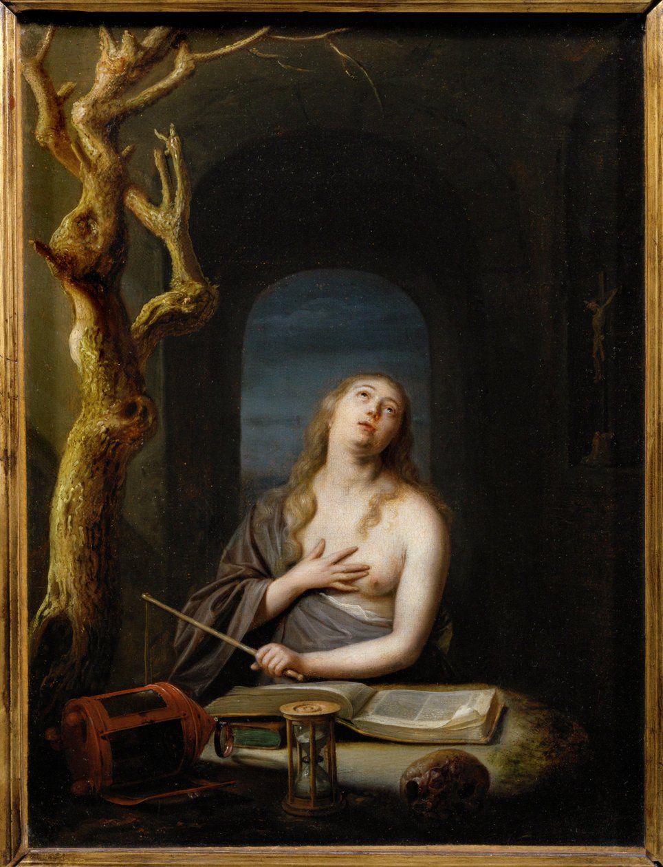 Santa Magdalena penitente - Santa María Magdalena penitente ... de Pieter van Slingelandt
