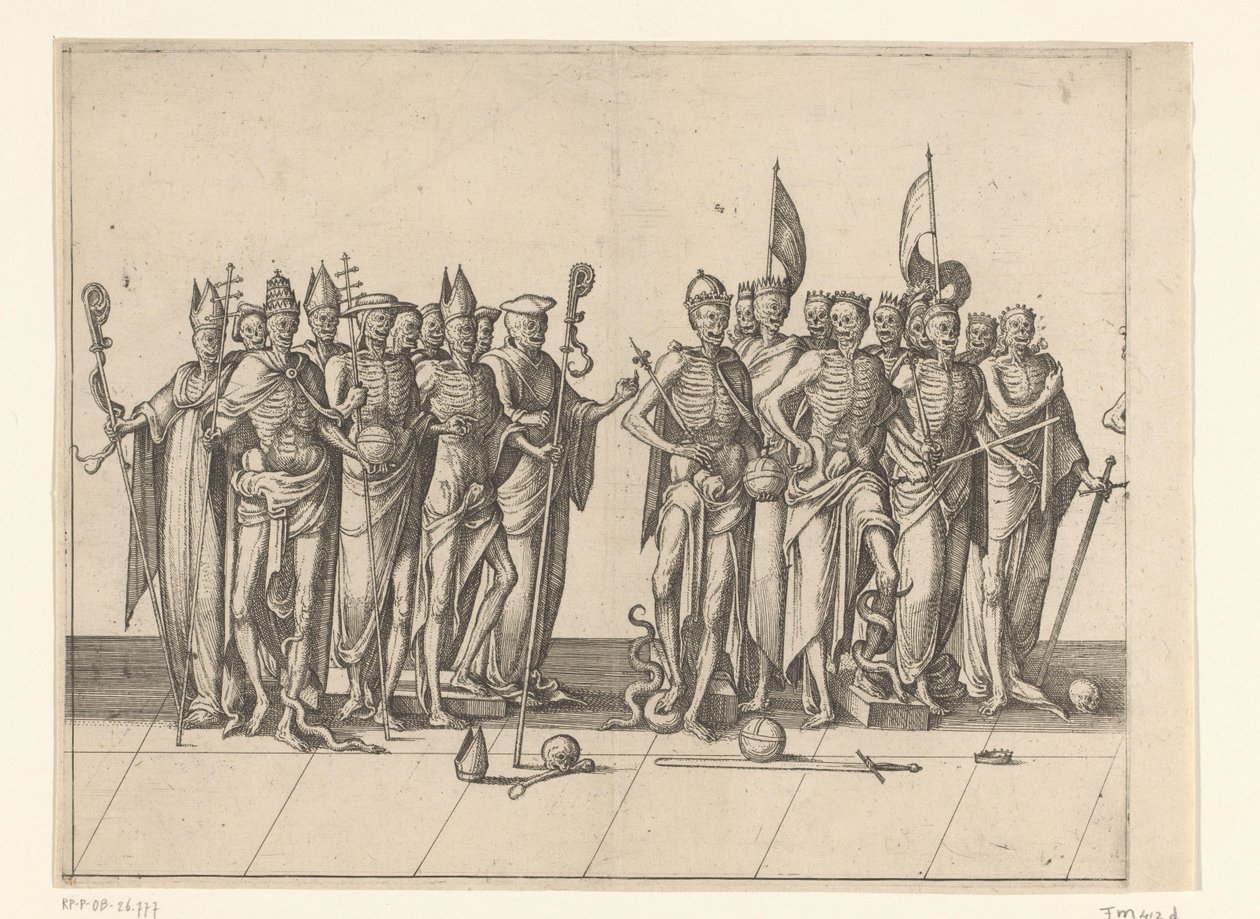 Procesión de los Muertos de Pieter van der Borcht (I)