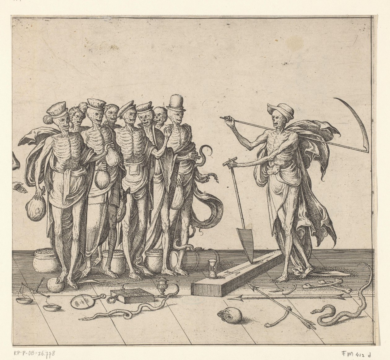 Procesión de los Muertos de Pieter van der Borcht (I)