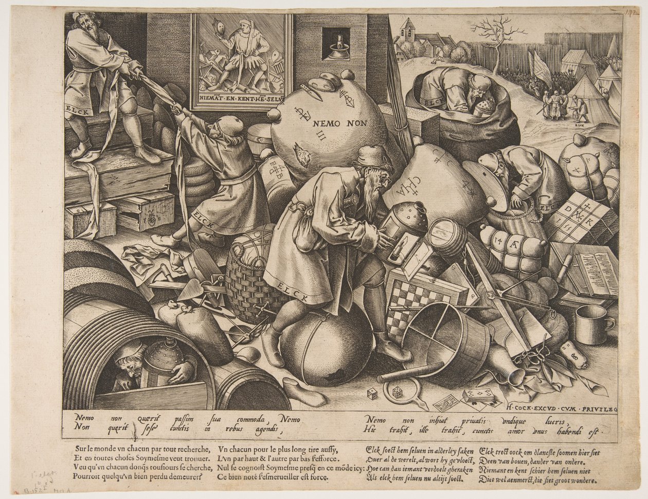 Everyman, ca. 1558 de Pieter van der Heyden