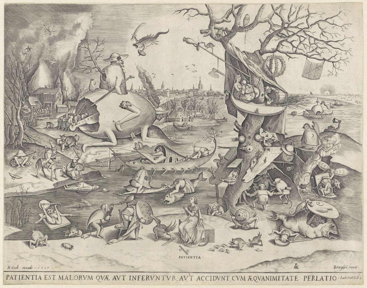 Geduld Paciencia (título en objeto) de Pieter van der Heyden