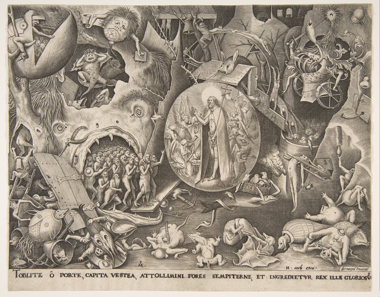El descenso de Cristo al limbo de Pieter van der Heyden