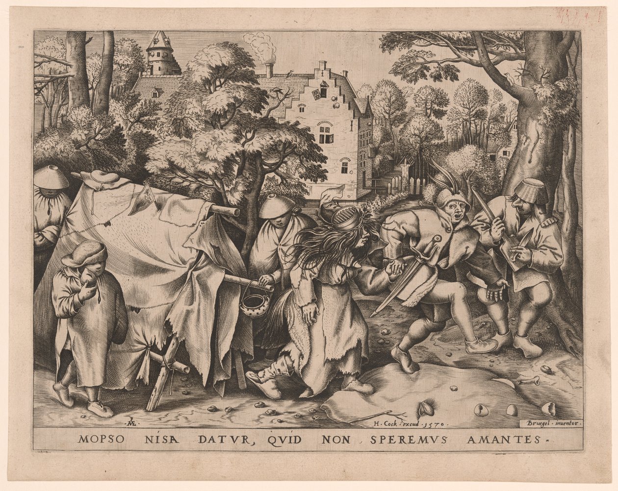 La novia sucia o la boda de Mopsus y Nisa de Pieter van der Heyden