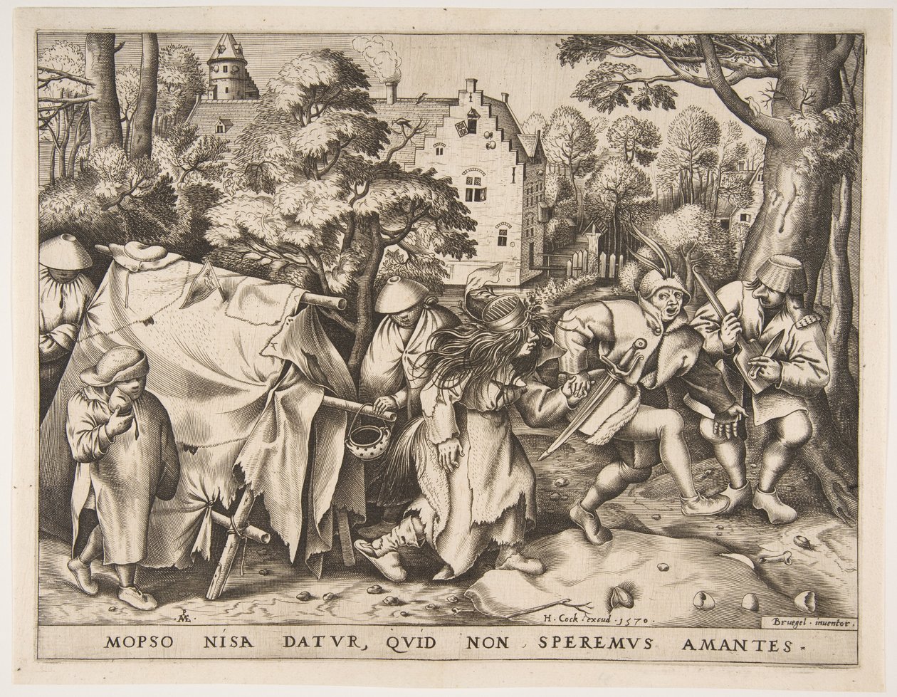 La novia sucia o el matrimonio de Mopsus y Nisa de Pieter van der Heyden