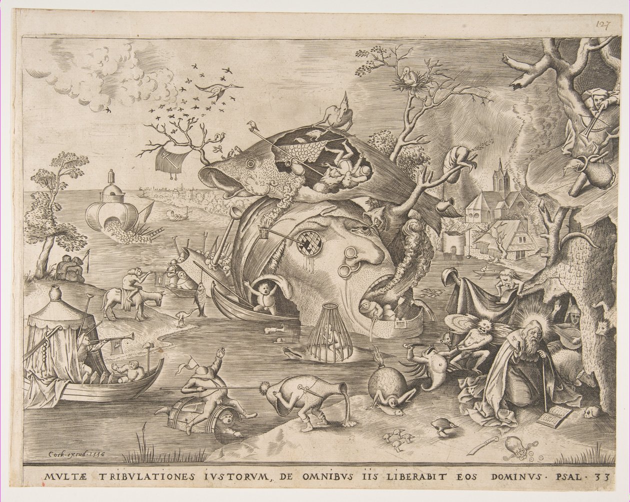 La tentación de San Antonio de Pieter van der Heyden