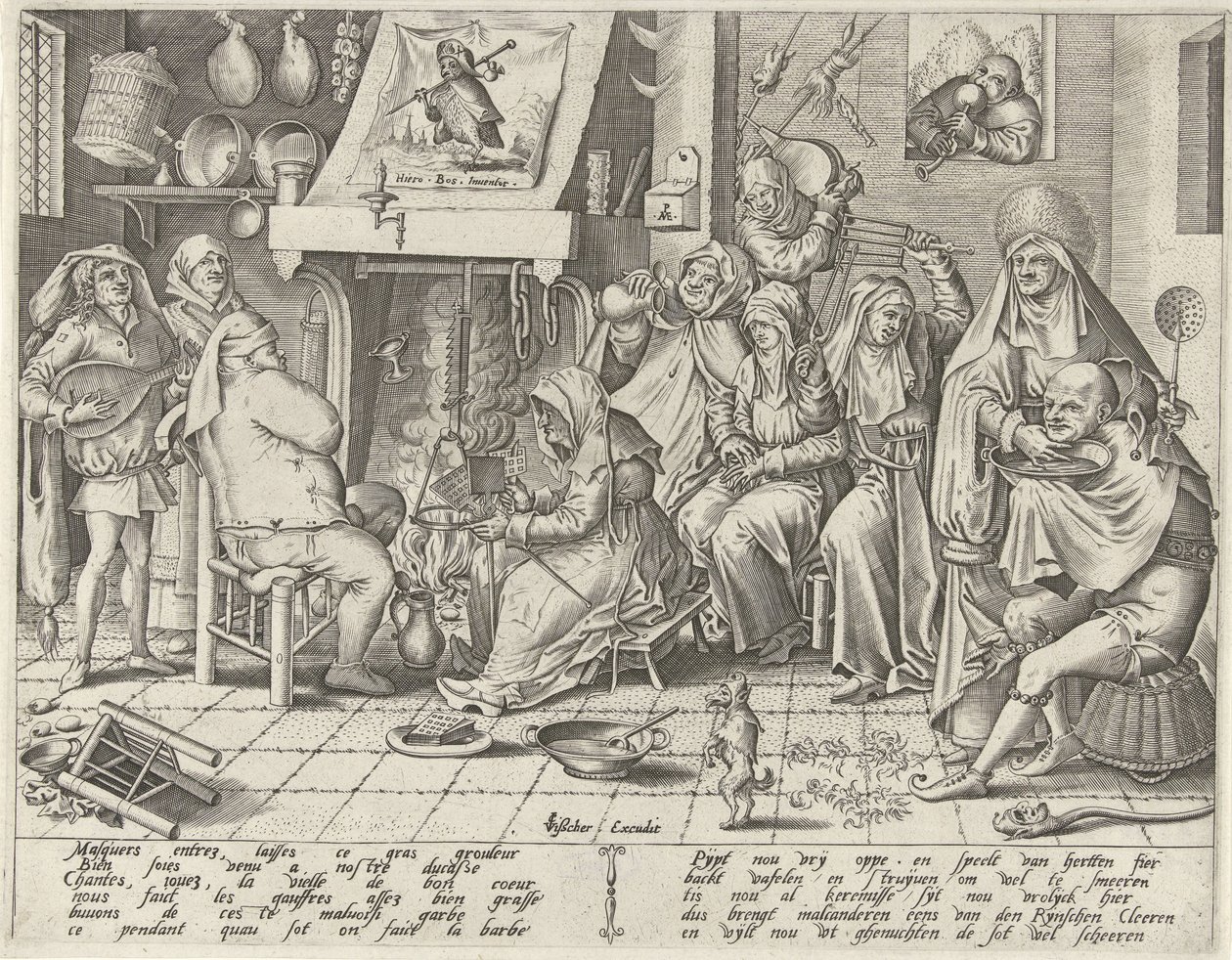 martes de carnaval de Pieter van der Heyden