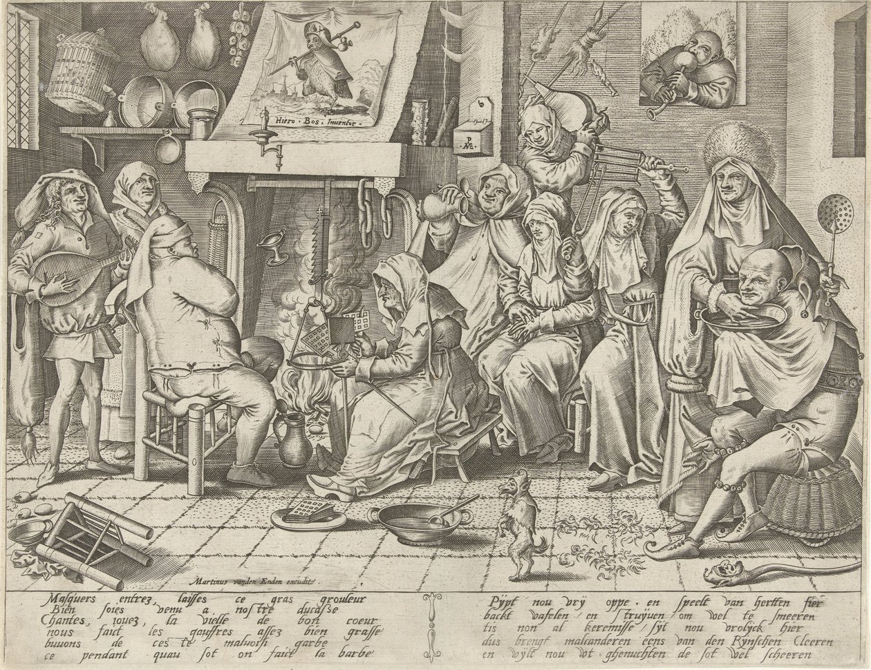 martes de carnaval de Pieter van der Heyden