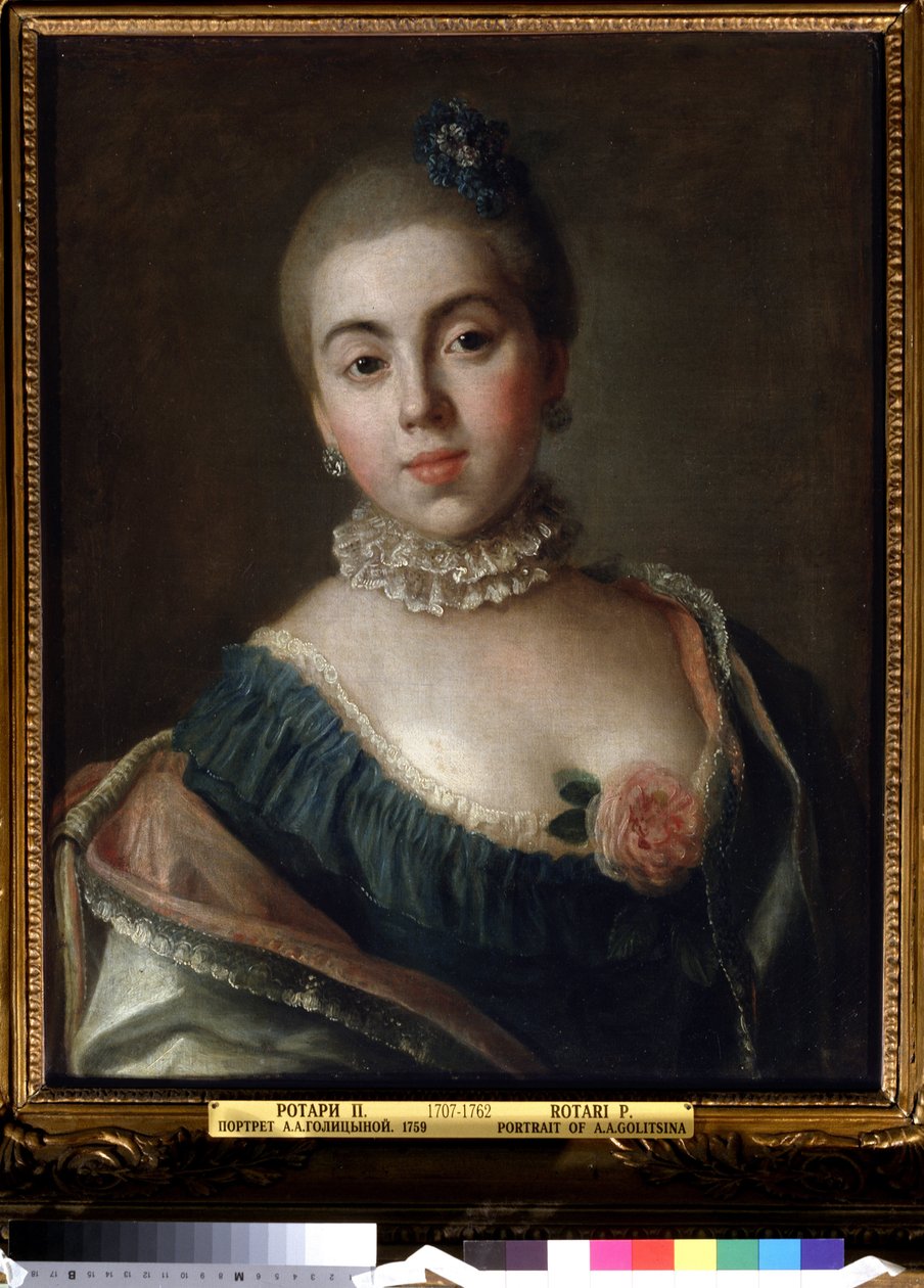 Retrato de la princesa Ekaterina Golitsyna de Pietro Antonio Rotari