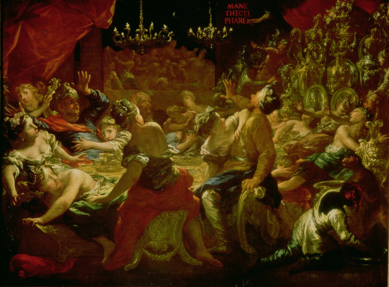 El Banquete de Baltasar de Pietro Danini