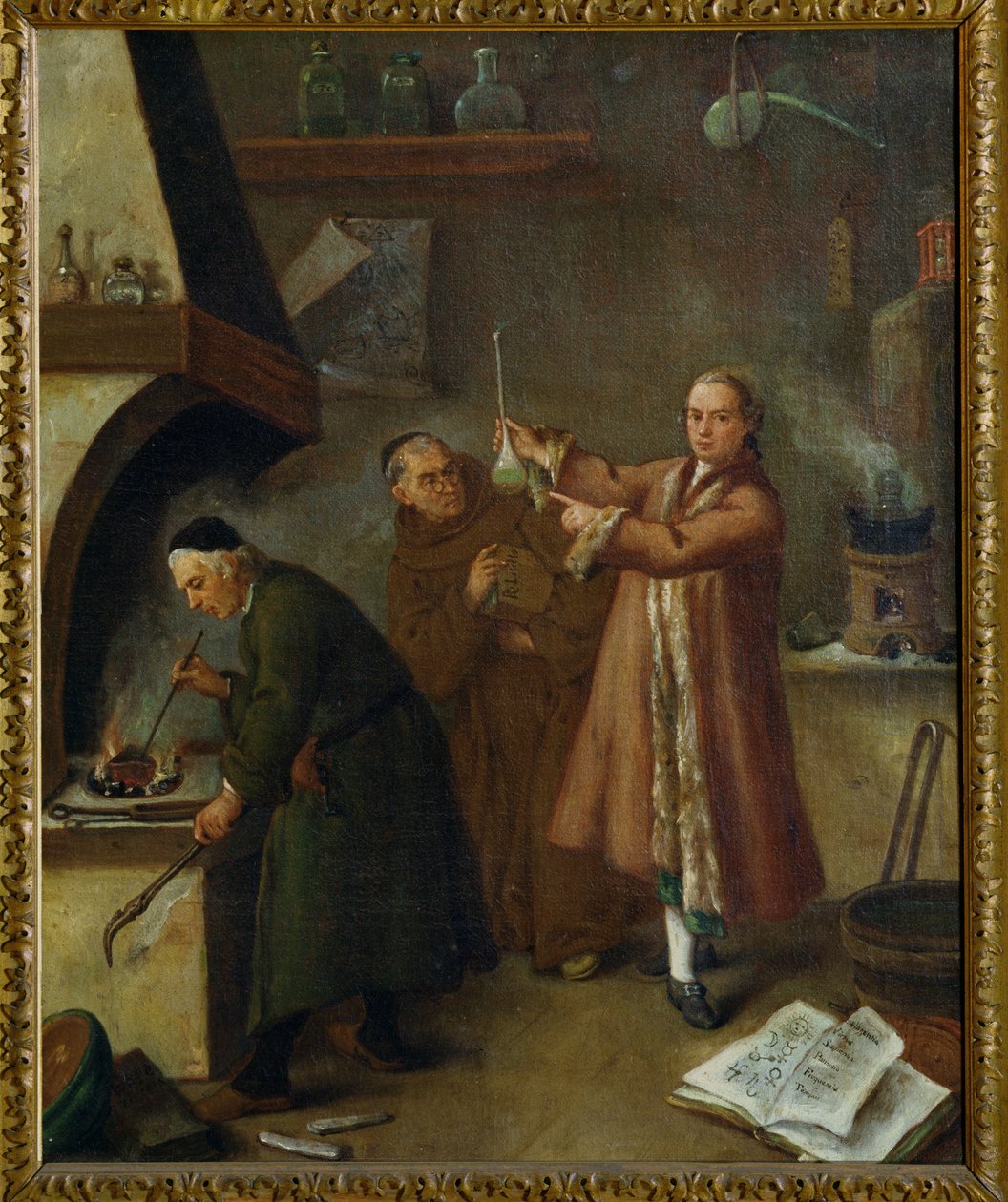 Los Alquimistas, c.1757 de Pietro Longhi