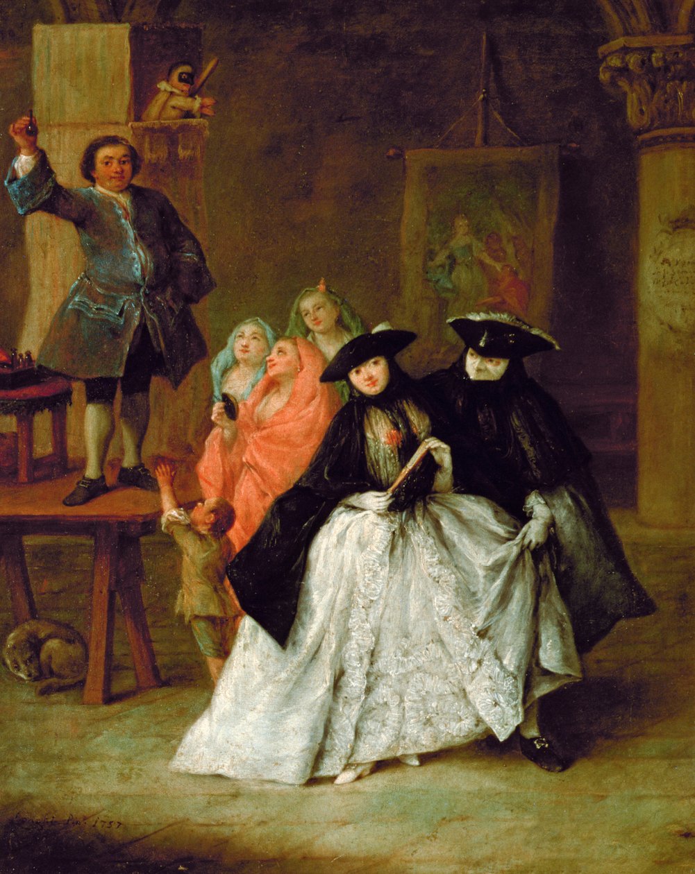 El charlatán, 1757 de Pietro Longhi