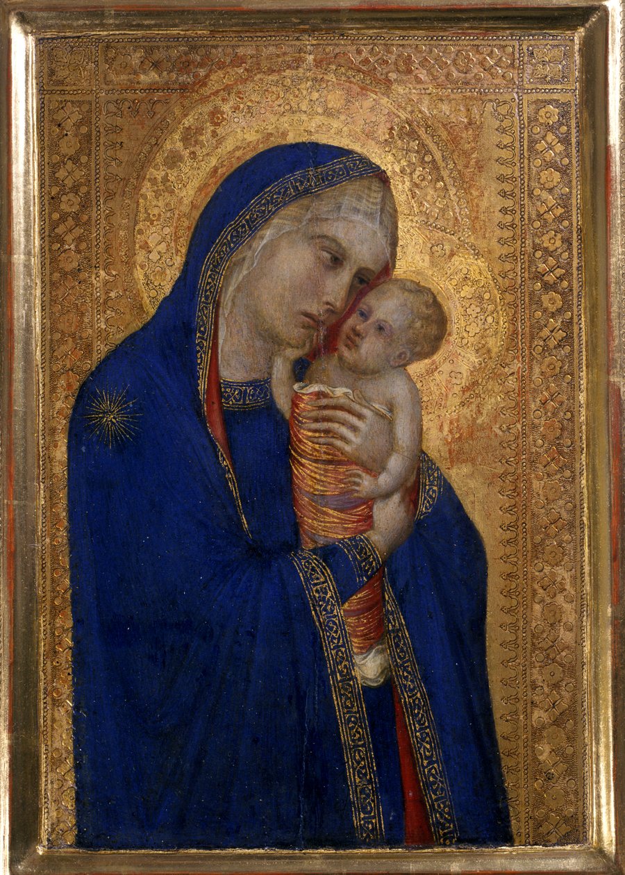 Madonna y Niño, c.1330 de Pietro Lorenzetti