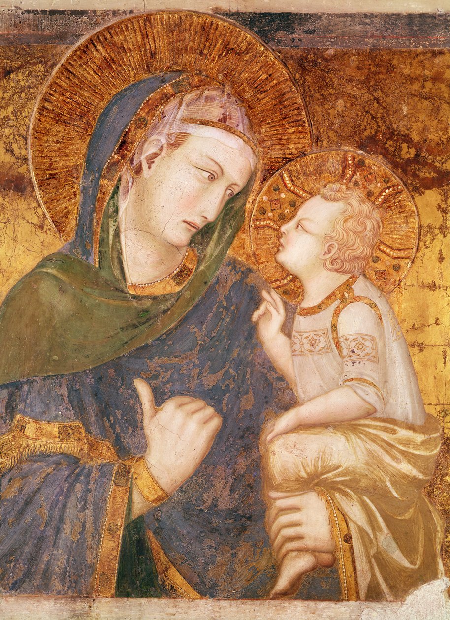 Virgen y Niño de Pietro Lorenzetti