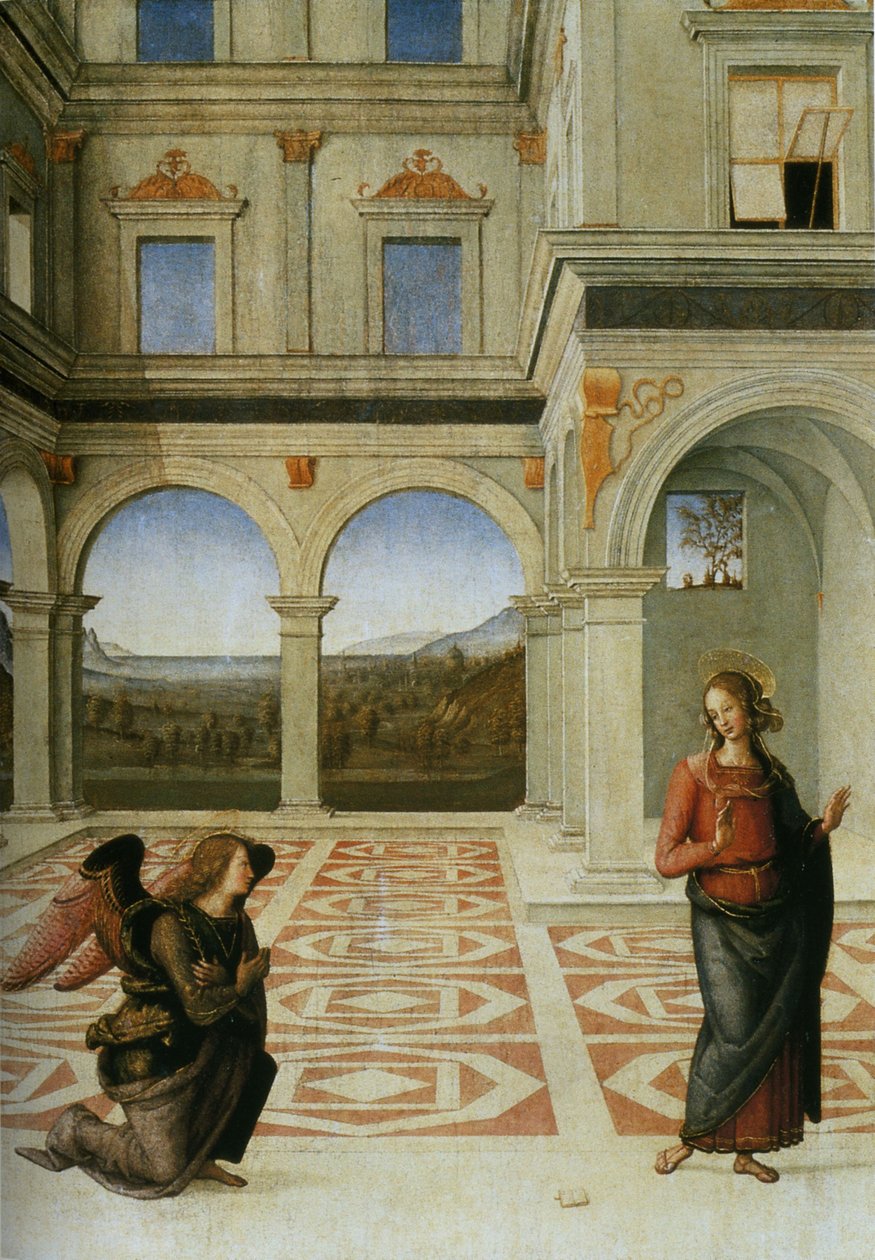 Anunciación de Pietro Perugino