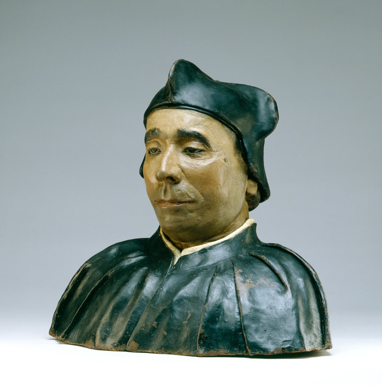 Busto de un erudito o un prelado, 1545 de Pietro Torrigiano