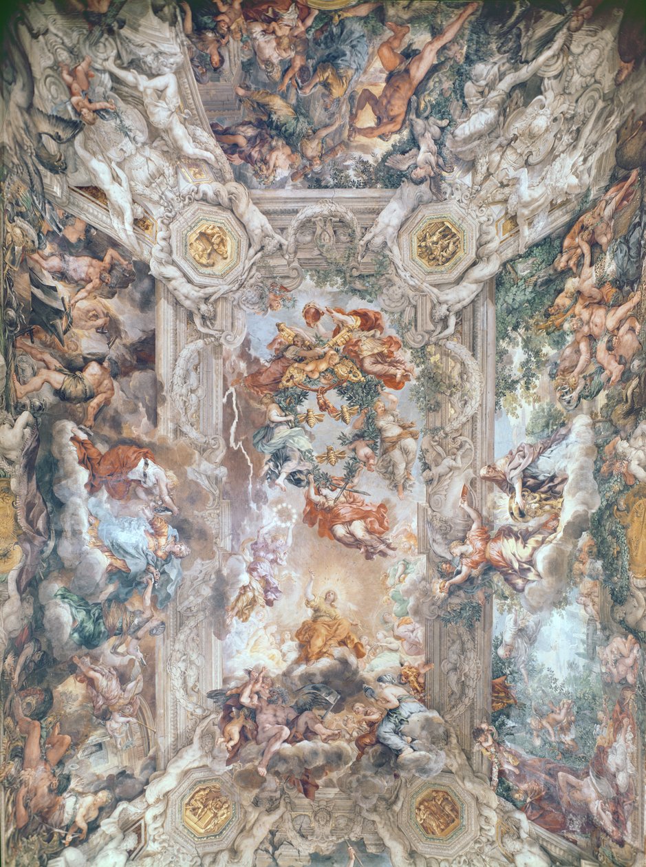 Triunfo de la Divina Providencia de Pietro da Cortona