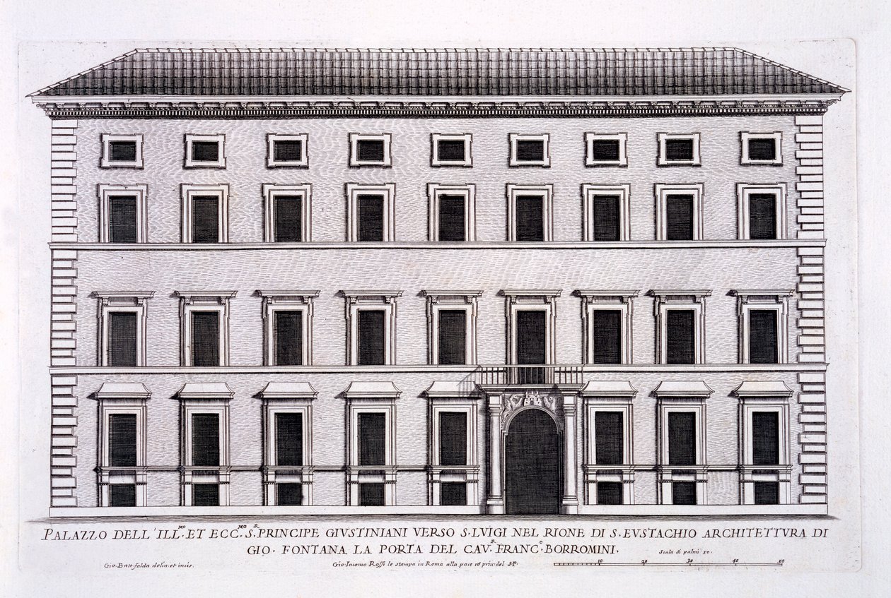 Palazzo Giustiniani, Roma, de 