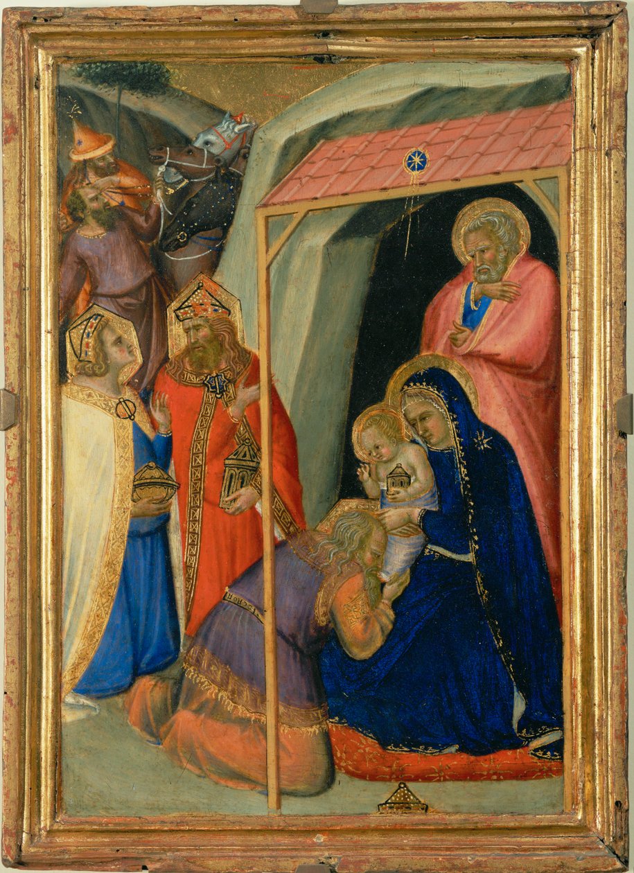 La Adoración de los Reyes Magos ... de Pietro (attr. to) Lorenzetti