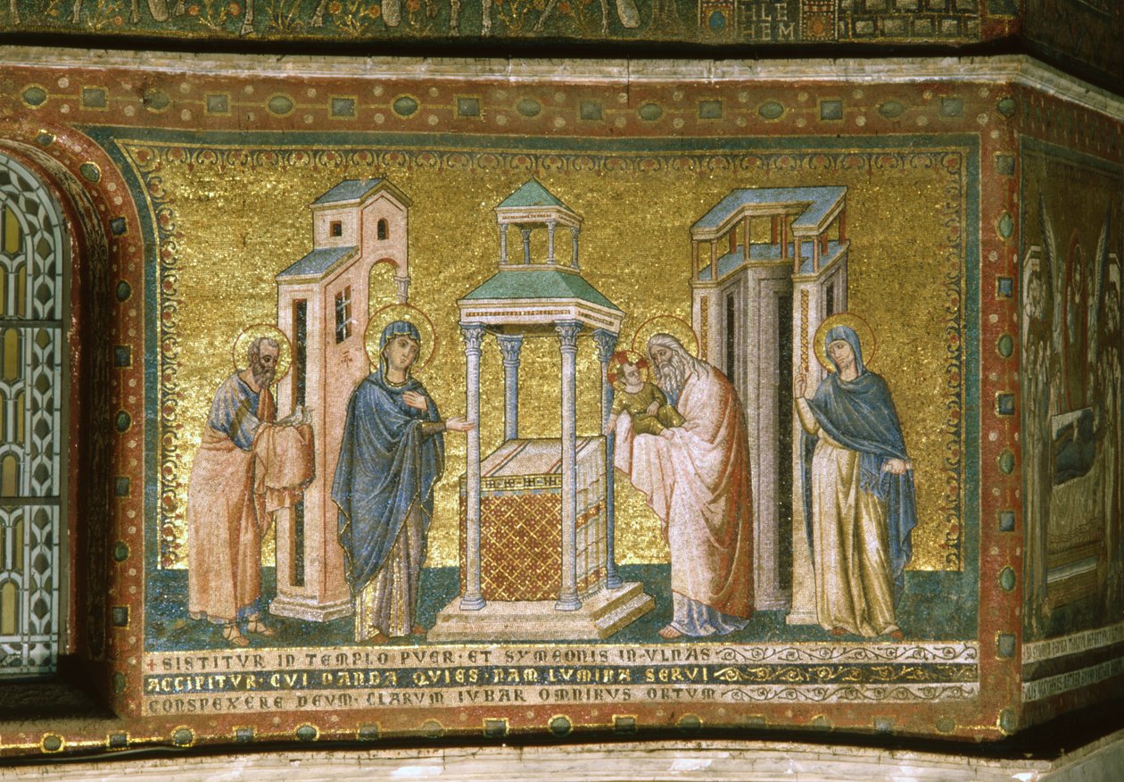 Presentación en el Templo de Pietro Cavallini