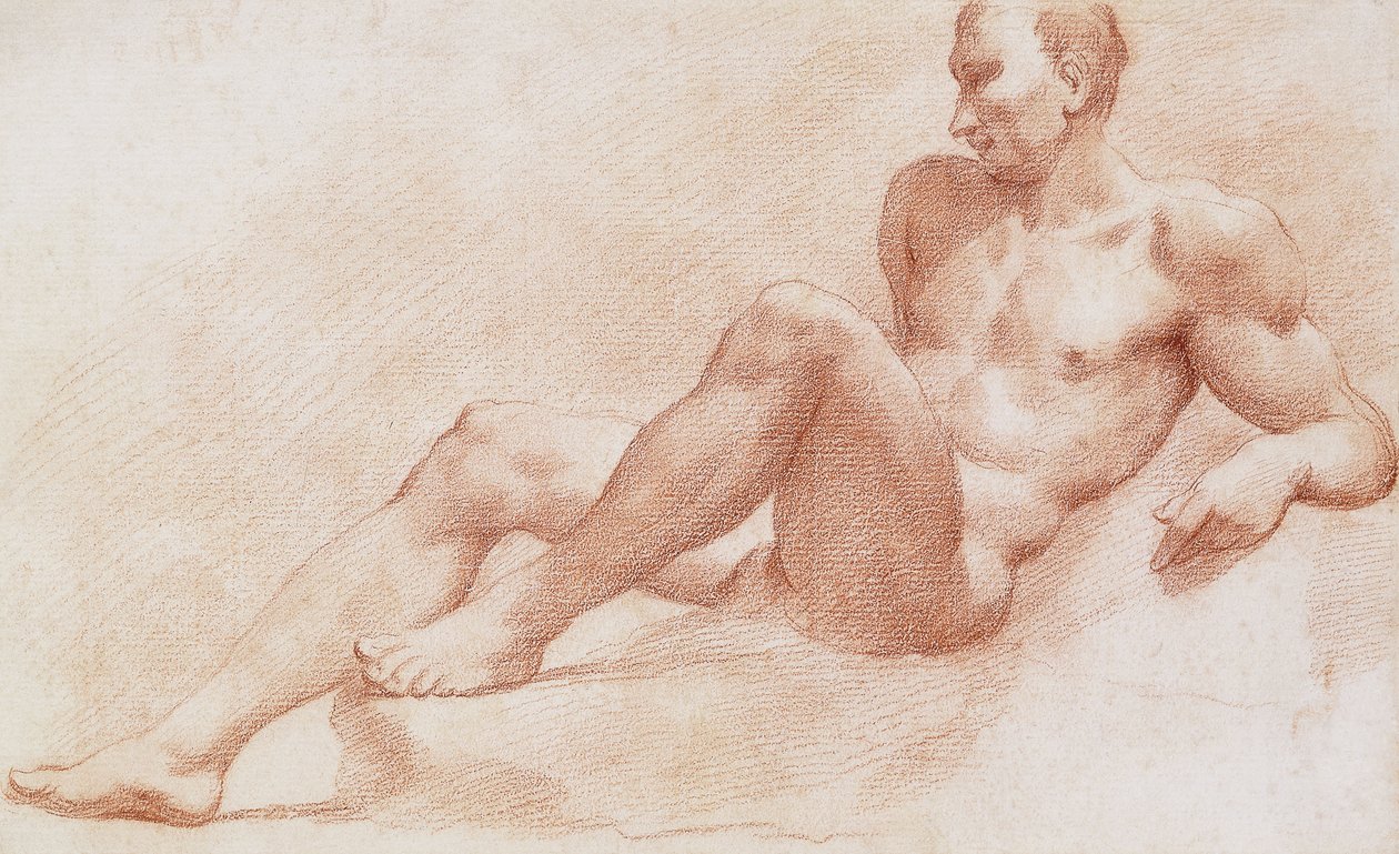 Un desnudo reclinado de Pietro Dandini
