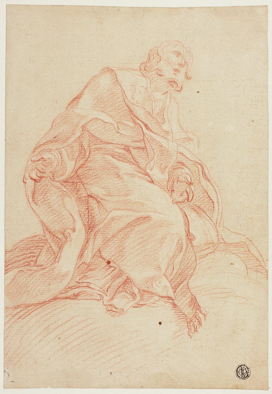 Figura de un santo masculino de Pietro Dandini