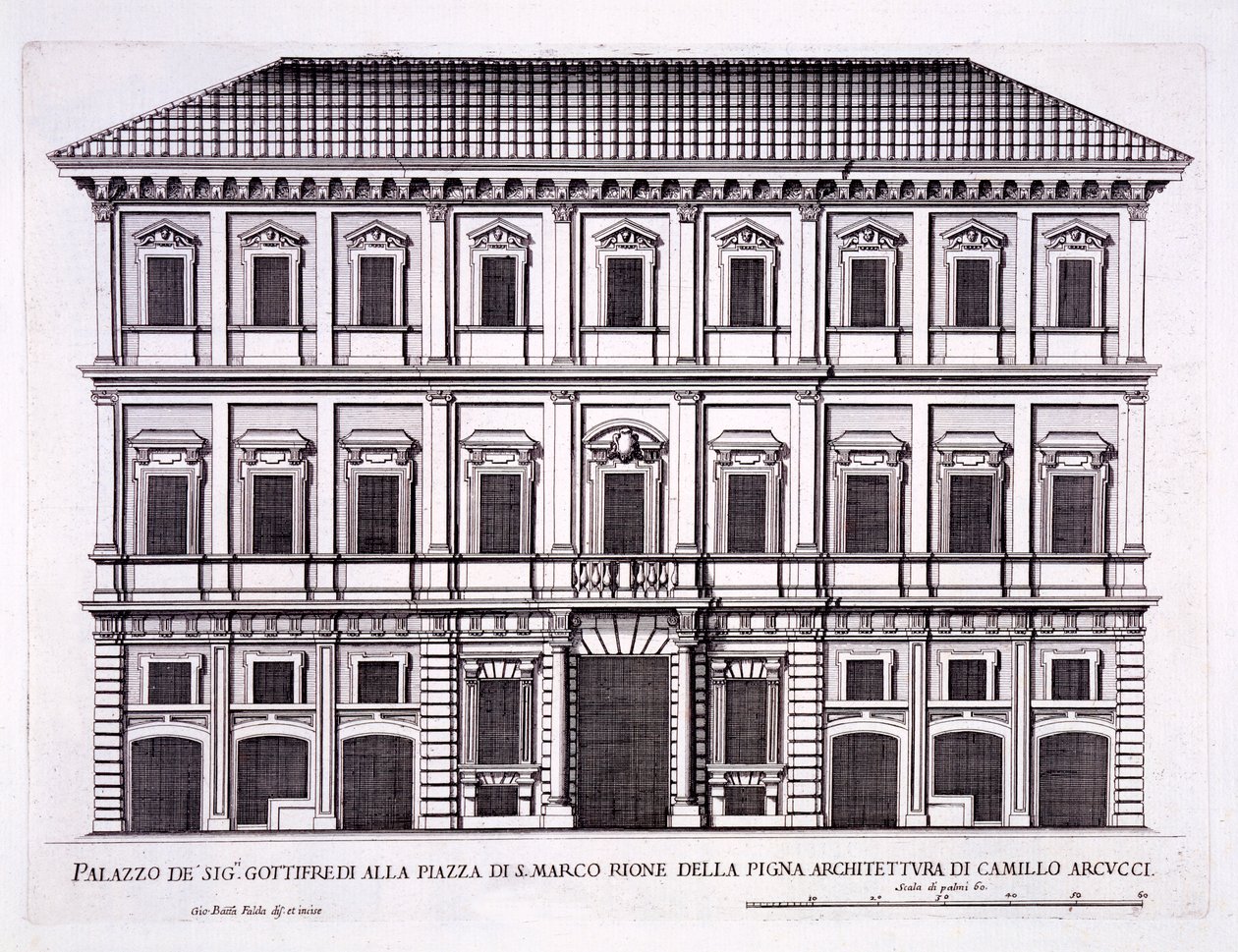 Palazzo Grazioli, Piazza San Marco, Roma, de 