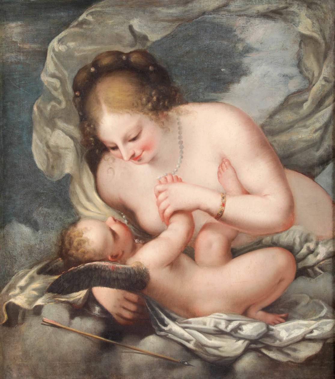 Venus y Cupido de Pietro Liberi