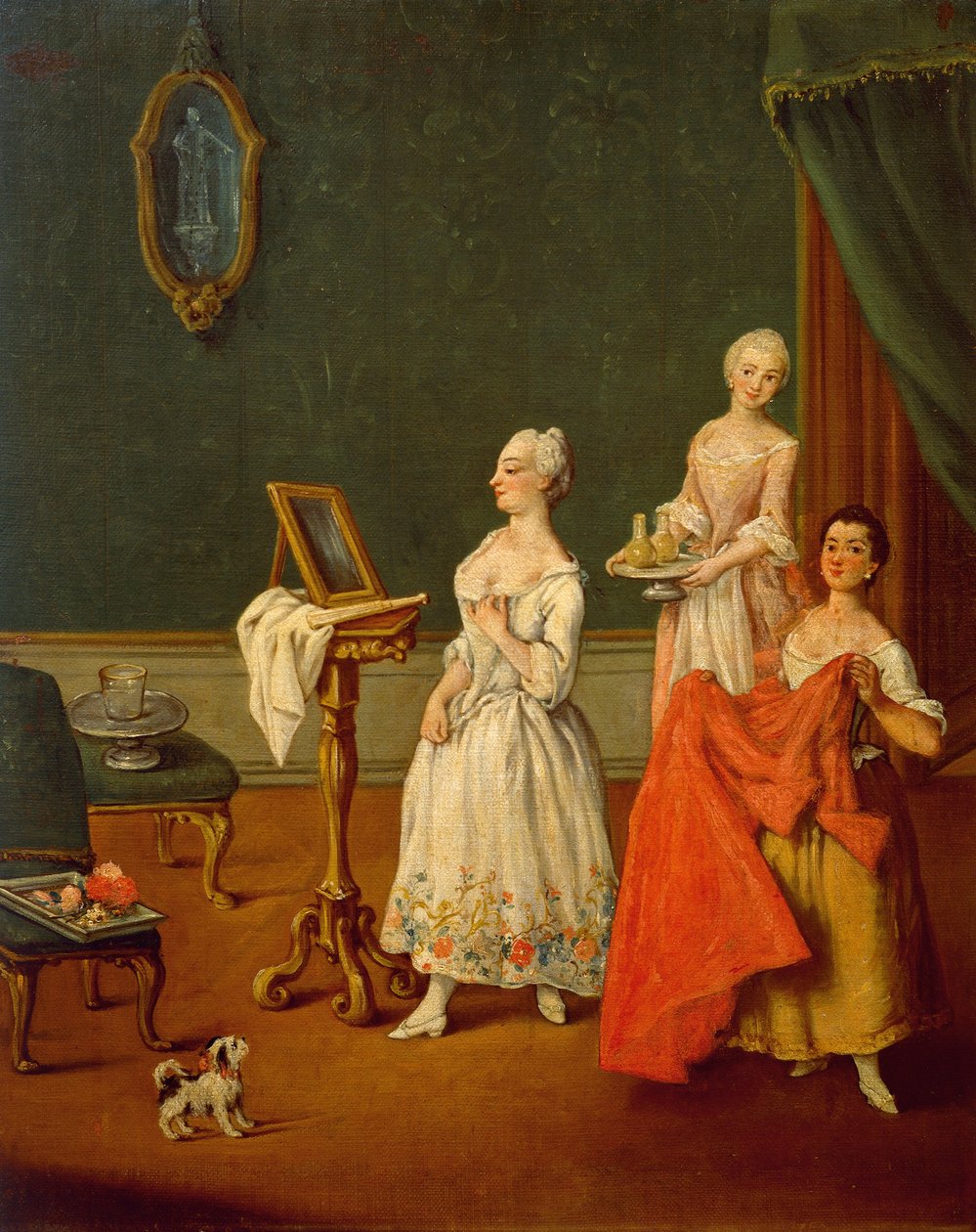 Dama en su tocador de Pietro Longhi
