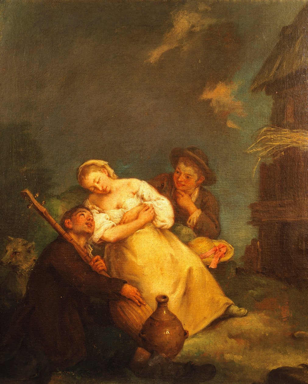 Escena campesina de Pietro Longhi