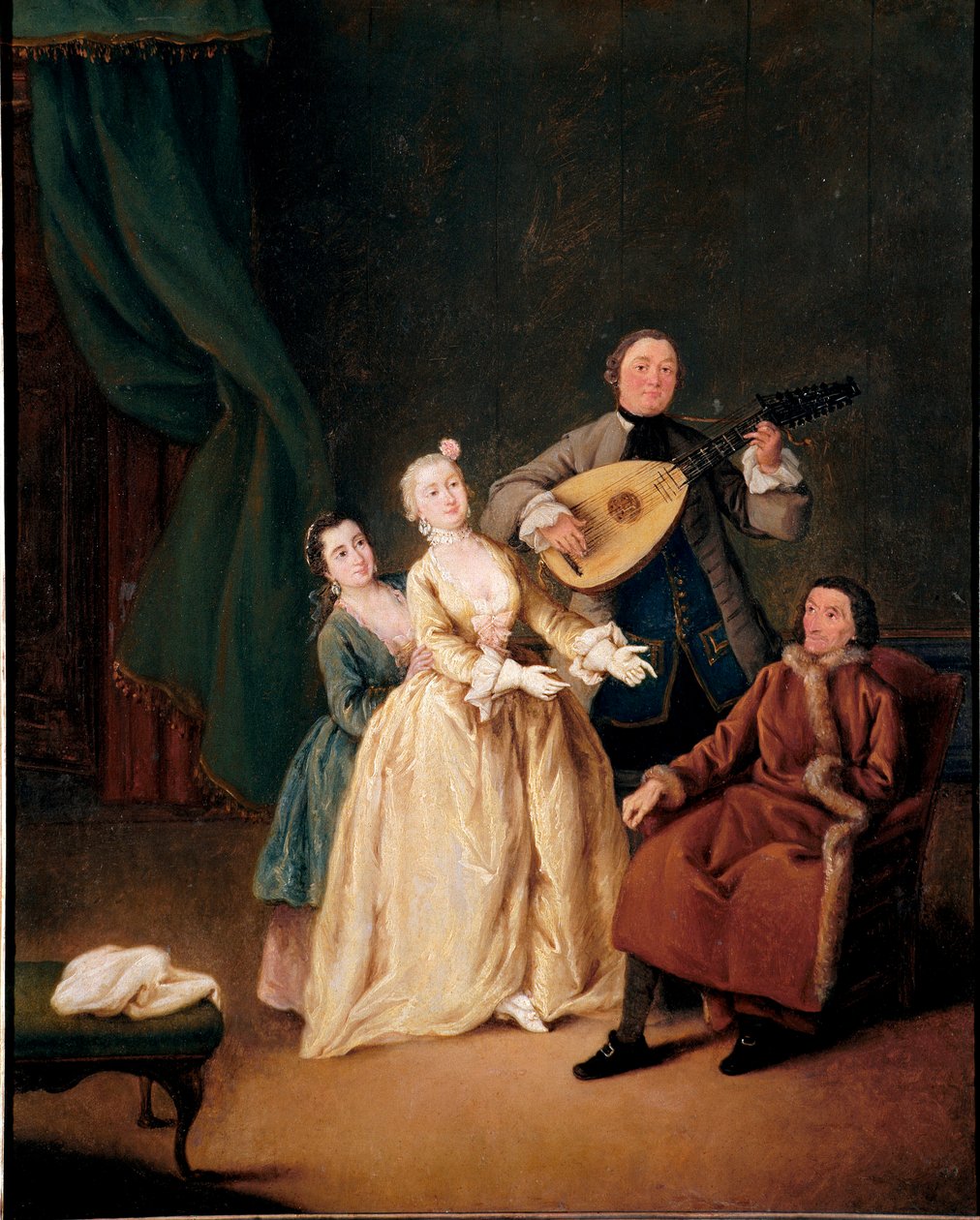 El concierto familiar de Pietro Longhi