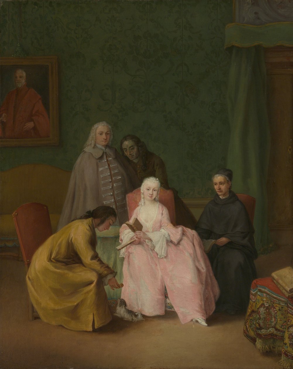 La Visita, 1746 de Pietro Longhi