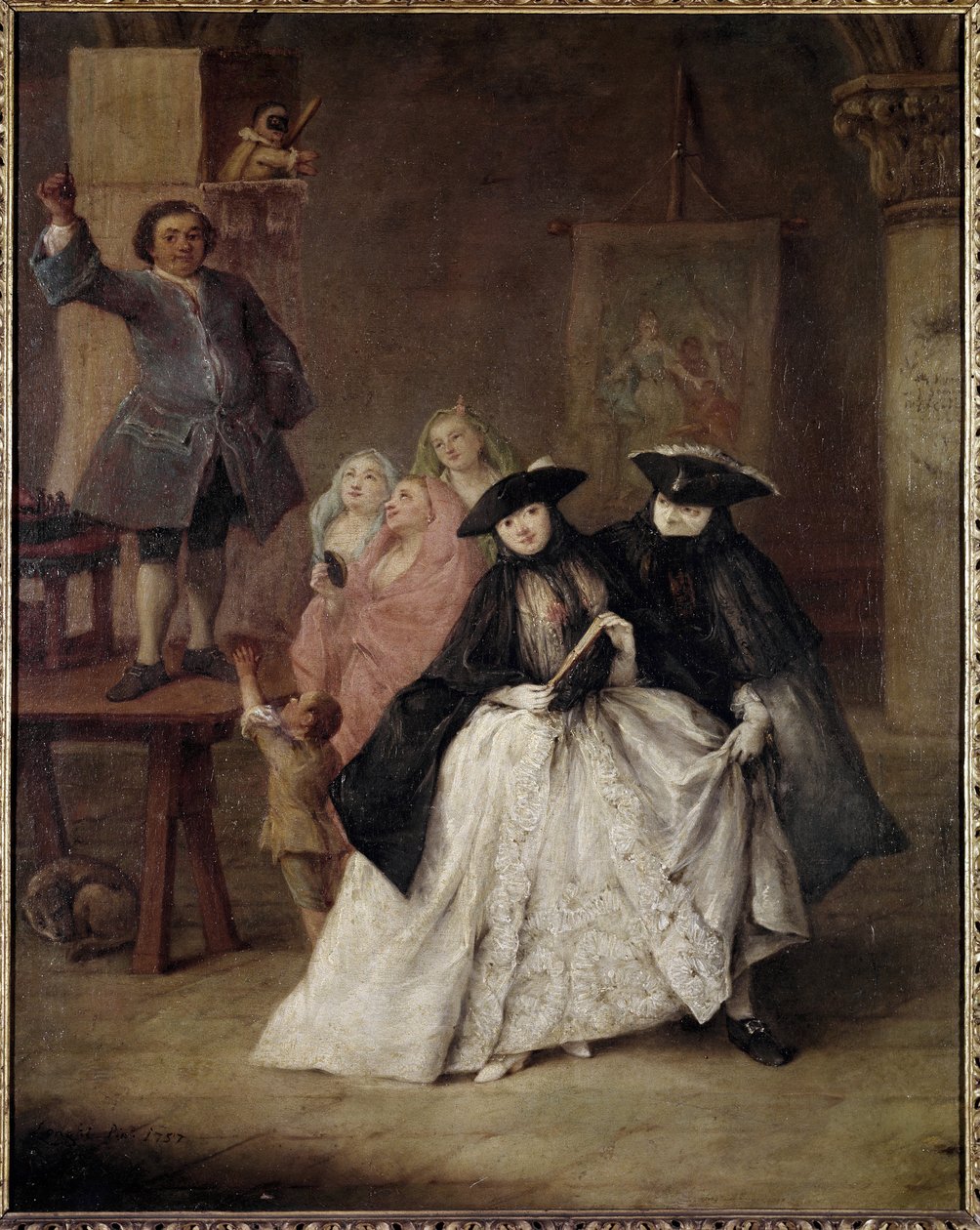 El charlatán (Il ciarlatano) de Pietro Longhi